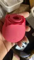 HOT Rose Vibrator Sucking - 2