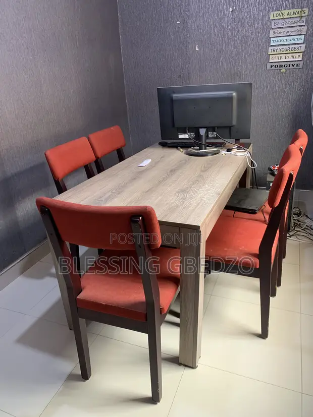 Dining Set and L-Shaped Couch - 1