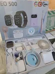12-in-1 Smart Watch Combo with Earbuds, Fan, Power Bank - 2
