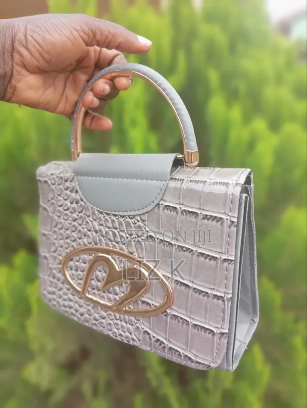 Ladies Hand Bag - Gray - 1