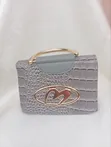Ladies Hand Bag - Gray - 2