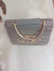 Ladies Hand Bag - Gray - 3