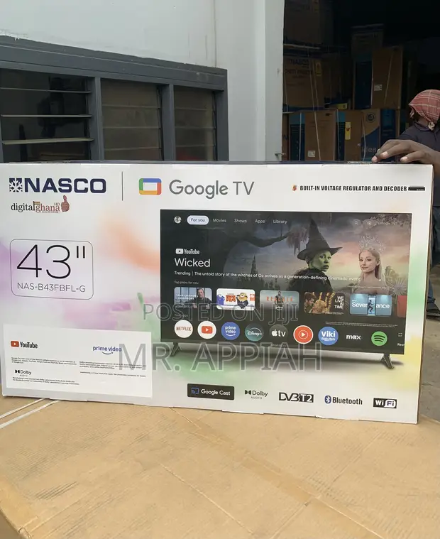Classic Nasco 43” Smart Full HD LED TV - 1