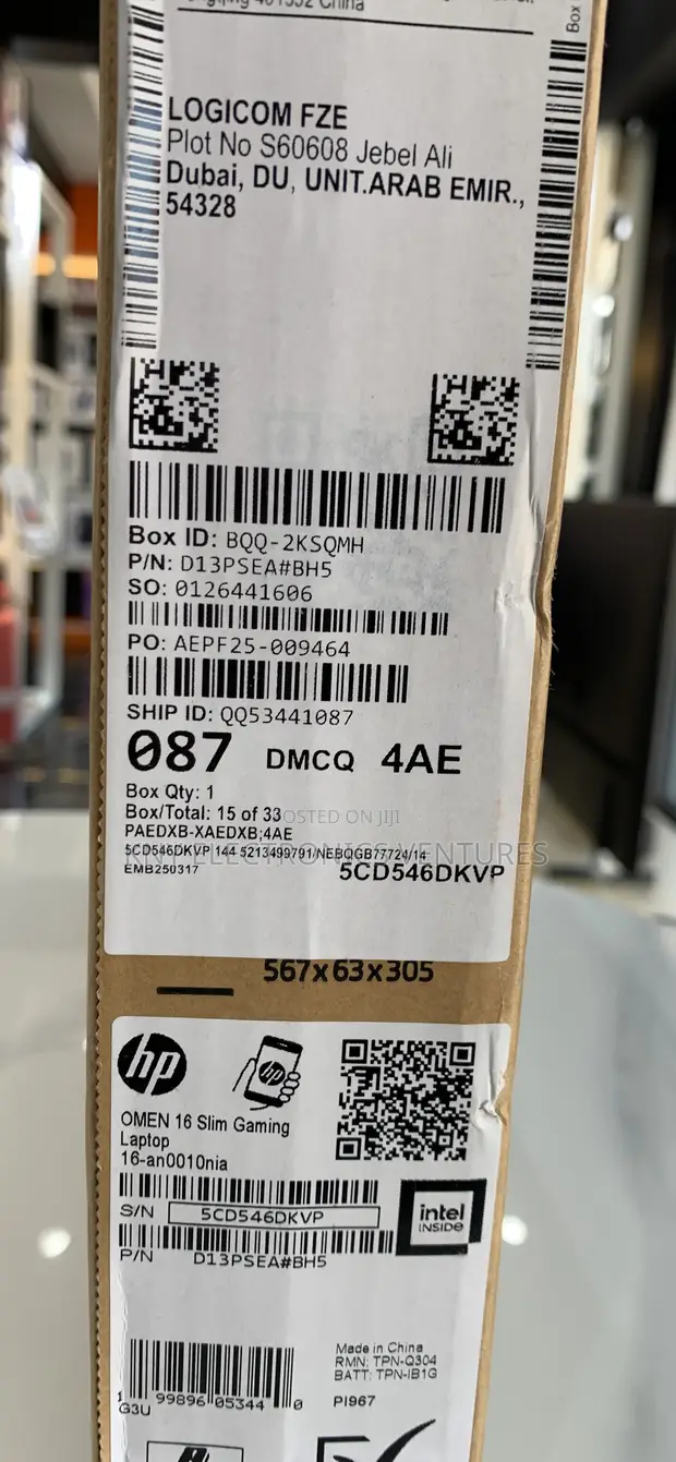 New HP Omen 16 Laptop - Intel Core Ultra 7, 16GB RAM, 1TB SSD - 1