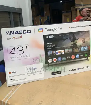 Nasco 43” Full HD LED Smart Satellite TV