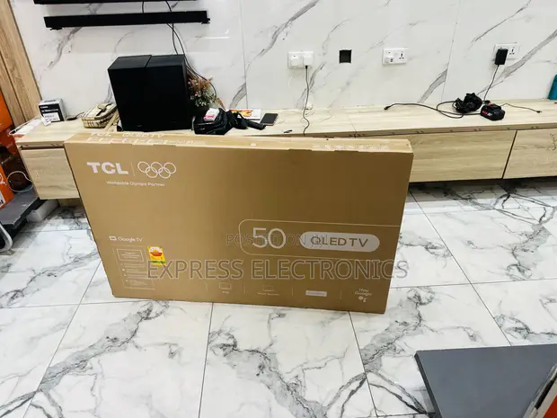 TCL 50" Smart Android QLED TV - 1
