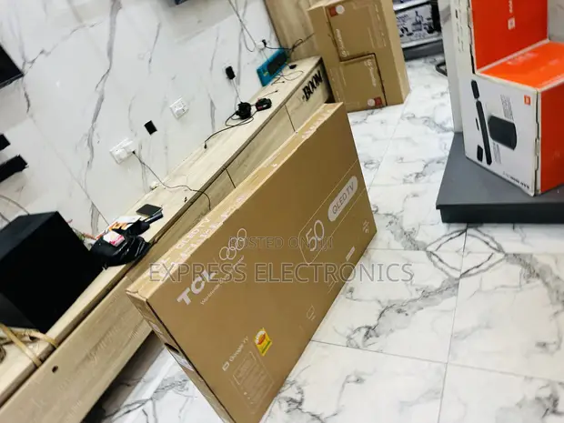 TCL 50" Smart Android QLED FHD TV - 1