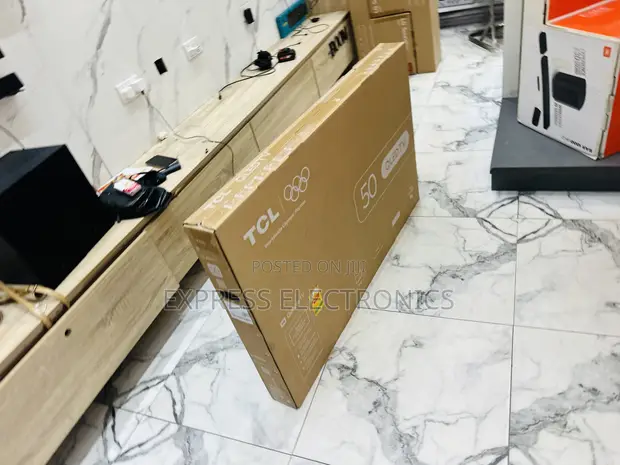 Brand New TCL 50" Smart Android QLED TV - 1