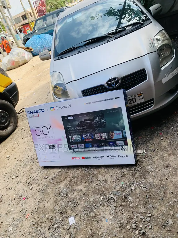 Nasco 50" UHD Smart Flat Vidaa TV - 1