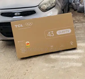 TCL 43-Inch QLED Android Frameless TV