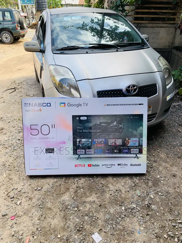 Nasco 50” UHD Smart Flat Vidaa TV - 1