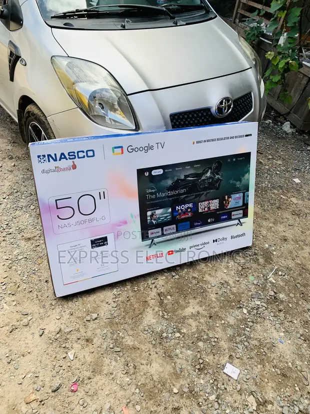 Nasco 50" UHD Digital Satellite Smart TV - 1