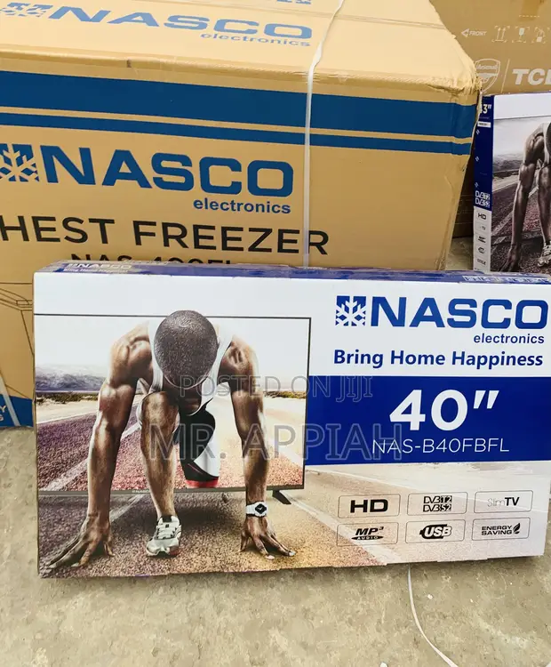 Brand New Nasco 40" Full HD Smart Satellite TV - 1