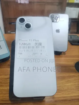 New Apple iPhone 15 Plus 128GB Silver