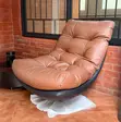 Luxury Brown Armchair | Imported | Super Comfortable - 2