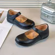 LA Brand Black School Shoes - 2