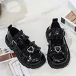 LA Brand Black School Shoes - 3