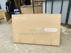New TCL 65" Smart Satellite Android UHD TV