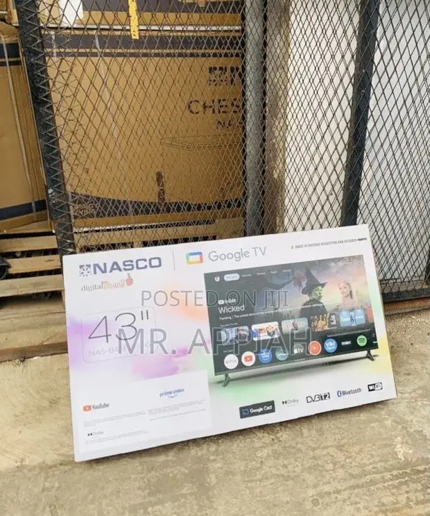 Super Affordable Nasco 43” LED Digital Satellite TV - 1