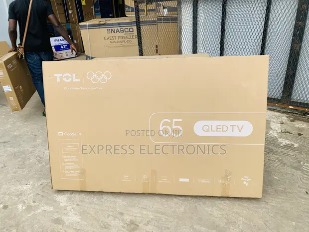 TCL 65" Smart Android UHD 4K TV - 1