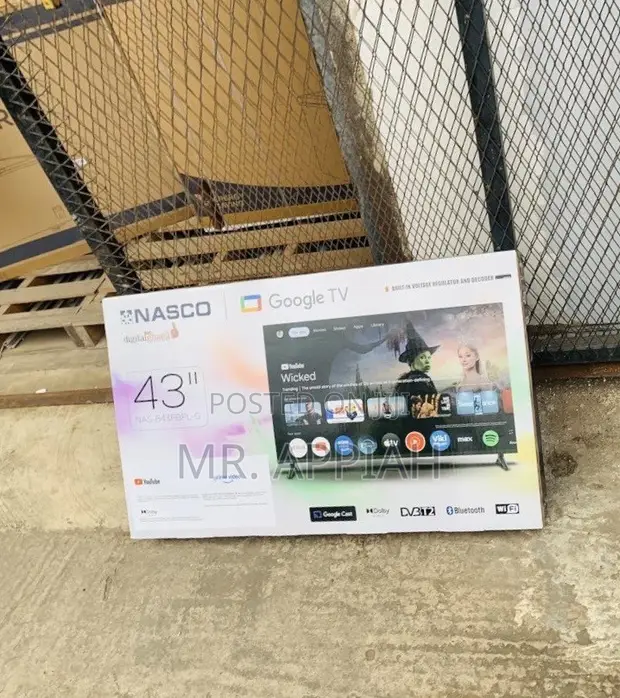 Brand New Nasco 43” Full HD Digital Satellite TV - 1