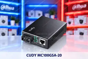Cudy MC100GSA-20 Gigabit Ethernet Media Converter