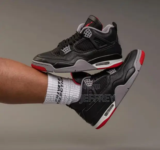 Original Air Jordan 4 Retro Bred Reimagined - 1