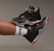 Original Air Jordan 4 Retro Bred Reimagined - 1