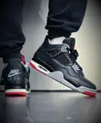 Original Air Jordan 4 Retro Bred Reimagined - 2