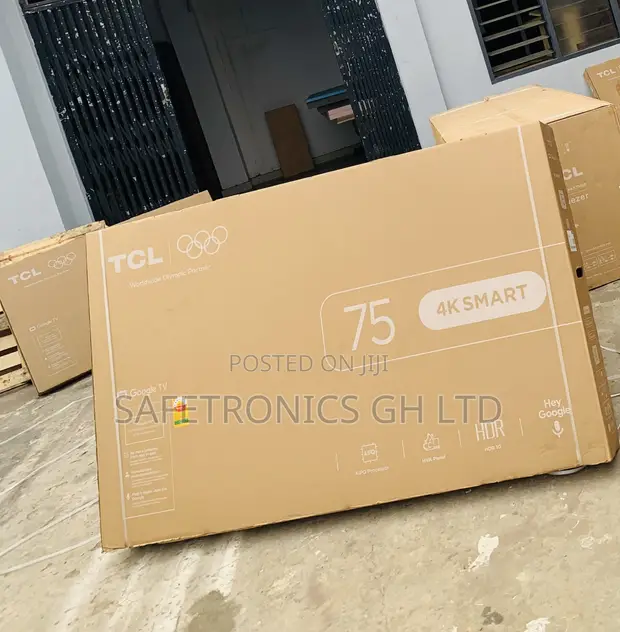 TCL 75 Inch Smart UHD Android Frameless LED TV - 1