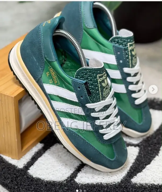 Original Adidas SL 72 Green / White - 1