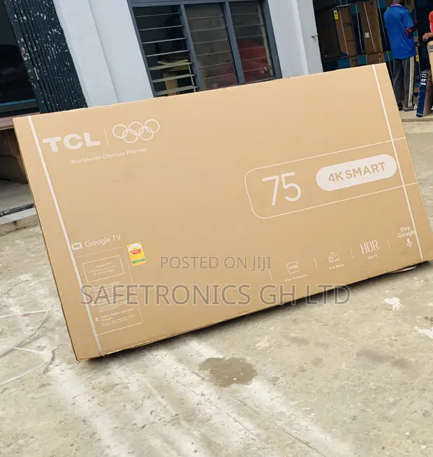 Brand New TCL 75 Inch Smart Android UHD TV - 1