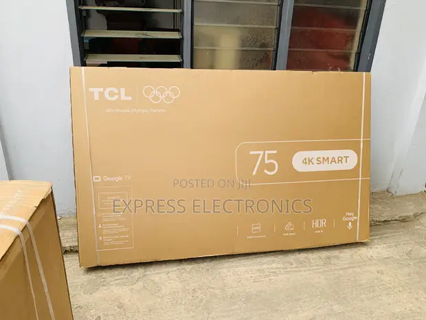 TCL 75" UHD Smart Android TV (Model 75P6L) - 1