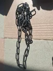 Heavy-Duty Coated Steel Security Chain (163cm) - 2