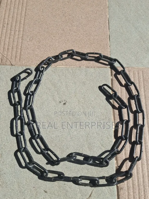 Heavy-Duty Coated Steel Security Chain (149cm, 4mm Thick) - 1