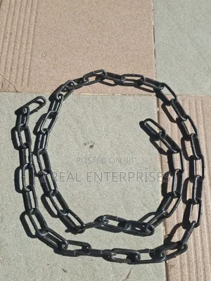 Heavy-Duty Coated Steel Security Chain (149cm, 4mm Thick)