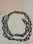 Heavy-Duty Coated Steel Security Chain (149cm, 4mm Thick) - 1