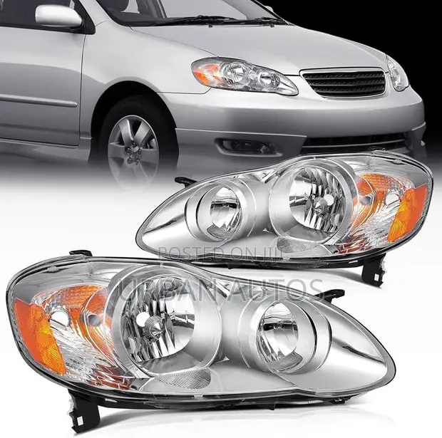 Toyota Corolla 2003-2007 Headlights (USA Spec) - 1