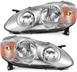 Toyota Corolla 2003-2007 Headlights (USA Spec) - 2