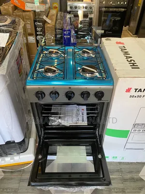 Tamashi 50x50cm 4-Burner Gas Stove with Oven