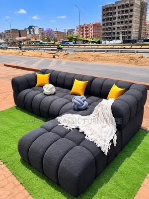 Luxury Modular Cloud Sofa - L-Shaped Sectional