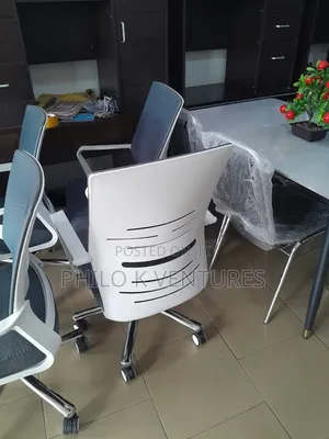 Office Swivel Chair - White