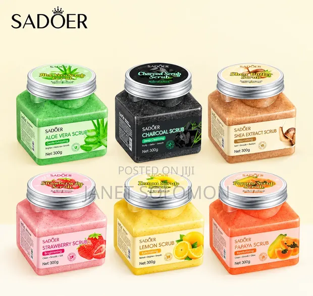 Sadoer Body Scrub 500g - Various Scents - 1