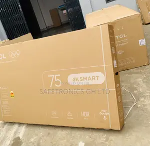 Smart TCL 75 Inch UHD Android Frameless LED TV