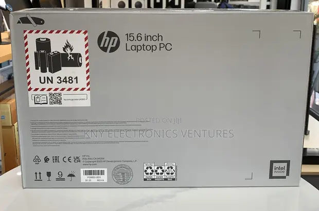 HP 15 Laptop - Intel Core i3, 8GB RAM, 256GB SSD - 1