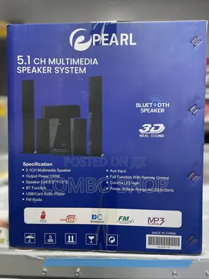 Pearl 5.1CH Multimedia Speaker System - 100W