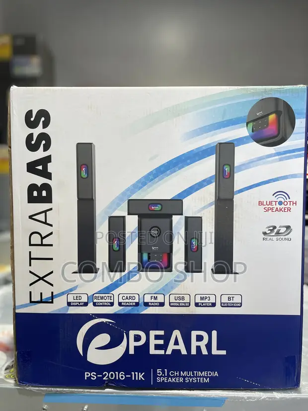 Pearl 5.1CH Multimedia Speaker System (2016 Model) - 1