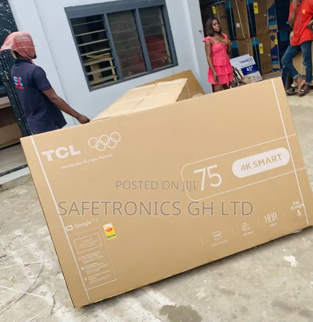 TCL 75 Inch Frameless Smart UHD Android LED TV - 1