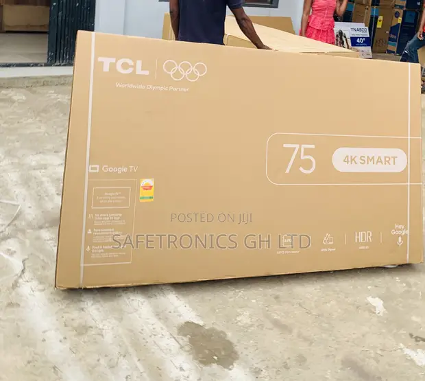 TCL 75 Inch UHD Android LED TV - 1