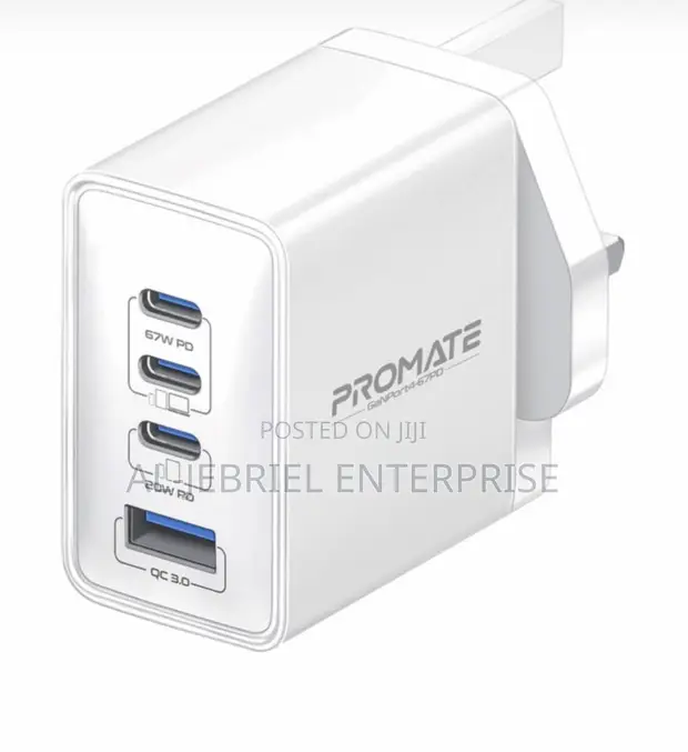 Promate 67W GaNFast Charger - 1
